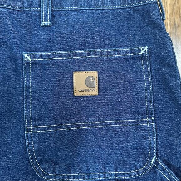 Men's Carhartt Loose Original Dungaree Fit Carpenter Pants B13-DST 40×30 NWT - Picture 7 of 8